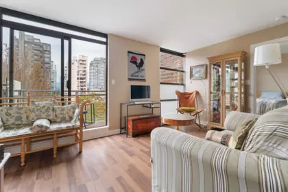 306 1688 Robson Street, Vancouver, BC, Vancouver — Apartment/Condo for sale