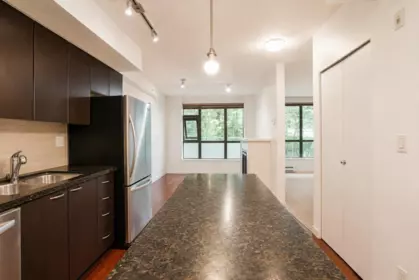 Dining Area Photo of 201 538 Smithe Street, Vancouver, BC