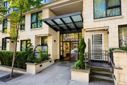 Exterior Rear Photo of 201 538 Smithe Street, Vancouver, BC