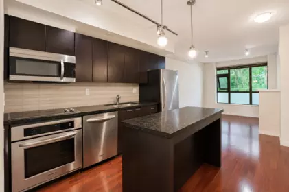 Family Room Photo of 201 538 Smithe Street, Vancouver, BC
