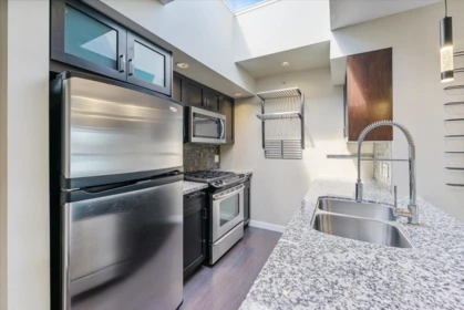 Kitchen Island Photo of 411 405 Skeena Street, Vancouver, BC