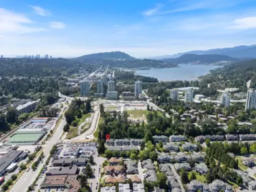 Aerial View of 35 2561 Runnel Drive, Coquitlam, BC