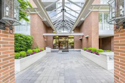Exterior Rear Photo of 704 5615 Hampton Place, Vancouver, BC