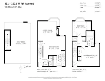 Outdoor Patio Photo of 311 1922 W 7th Avenue, Vancouver, BC