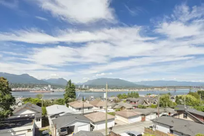 Aerial View of 2 2815 Trinity Street, Vancouver, BC