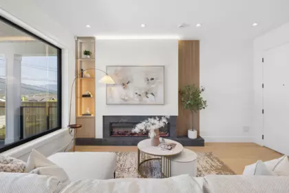 Family Room Photo of 2 2815 Trinity Street, Vancouver, BC