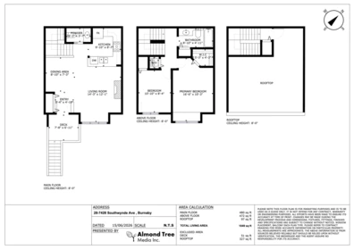Living Room Photo of 28 7428 Southwynde Avenue, Burnaby, BC