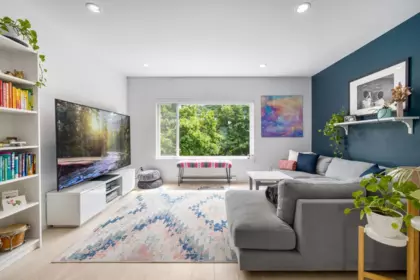 Living Room Photo of 109 453 E 16th Avenue, Vancouver, BC