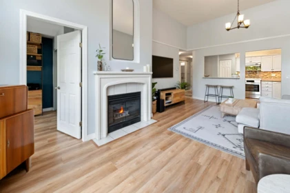 Dining Area Photo of 606 301 Maude Road, Port Moody, BC