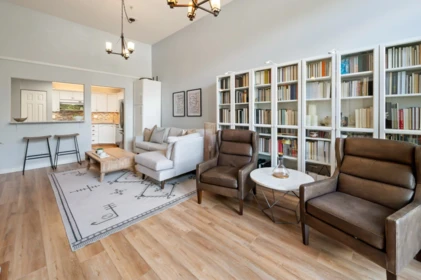 Family Room Photo of 606 301 Maude Road, Port Moody, BC