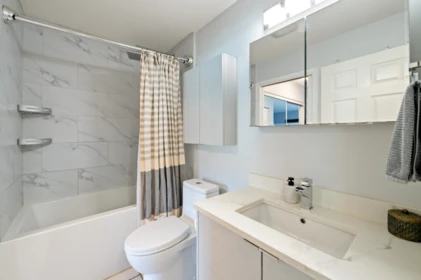 Powder Room Photo of 606 301 Maude Road, Port Moody, BC