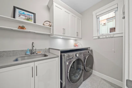 Garage Interior Photo of 4771 Duncliffe Road, Richmond, BC