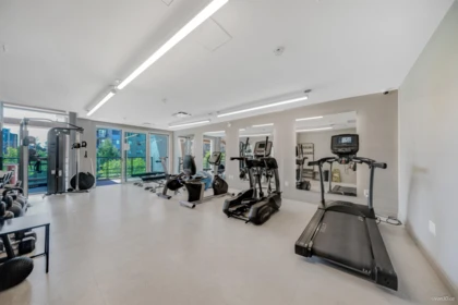 Basement Recreation Room Photo of 207 128 E 8th Street, North Vancouver, BC
