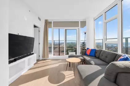 Living Room Photo of 2807 7388 Kingsway, Burnaby, BC