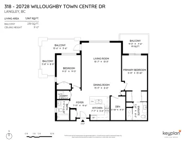 318 20728 Willoughby Town Centre Drive, Langley, BC, Langley — Apartment/Condo for sale
