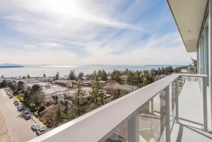 707 15165 Thrift Avenue, White Rock, BC, White rock — Apartment/Condo for sale