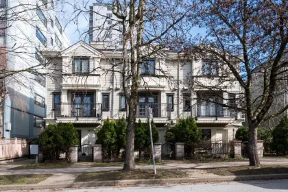 4 1135 Barclay Street, Vancouver, BC, Vancouver — Townhouse for sale