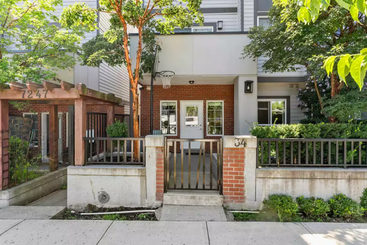 Exterior Front Photo of 34 7247 140 Street, Surrey, BC