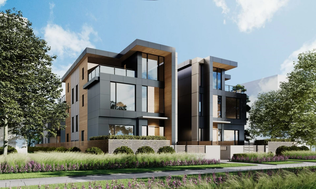 Exterior Front Photo of #2 6898 Adera Street, Vancouver, BC