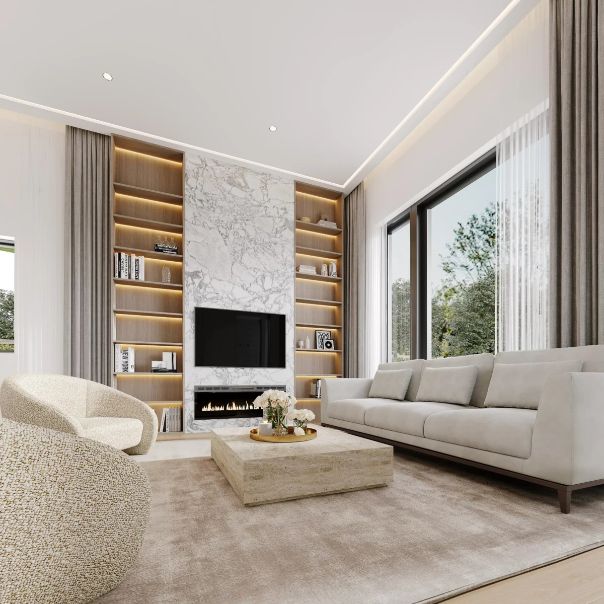 Family Room Photo of #2 6898 Adera Street, Vancouver, BC