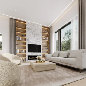 Family Room Photo of #2 6898 Adera Street, Vancouver, BC