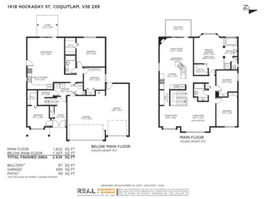 1418 Hockaday Street, Coquitlam, BC, Coquitlam — Single Family Residence for sale