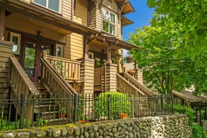 221 625 Park Crescent, New Westminster, BC, New westminster — Townhouse for sale