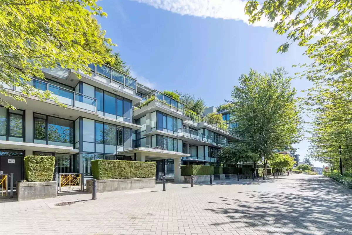 Exterior Rear Photo of 305 9009 Cornerstone Mews, Burnaby, BC