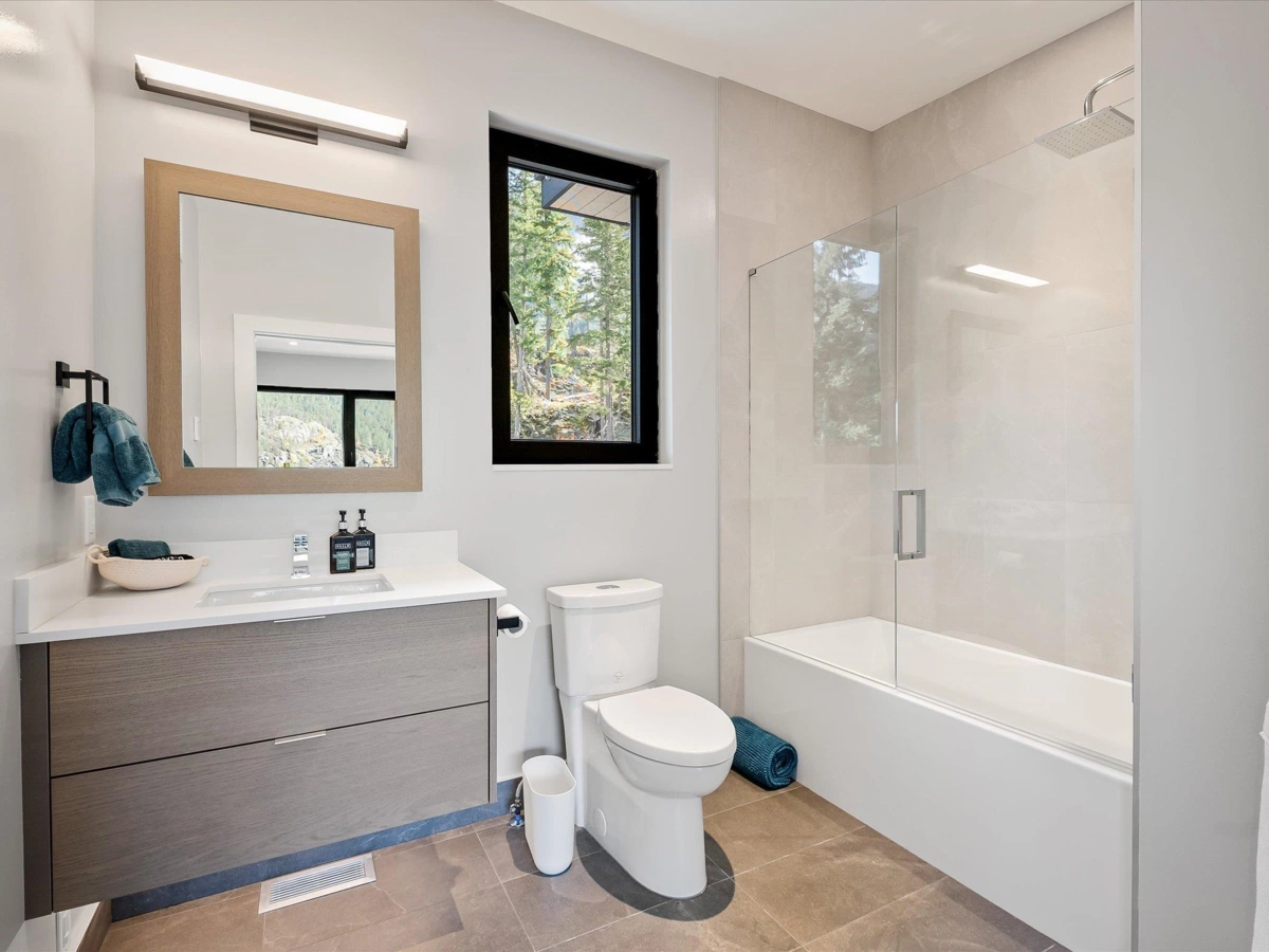 Basement Recreation Room Photo of 9292 Steller's Way, Whistler, BC