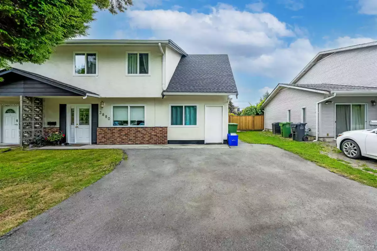 Exterior Rear Photo of 3880 Blundell Road, Richmond, BC