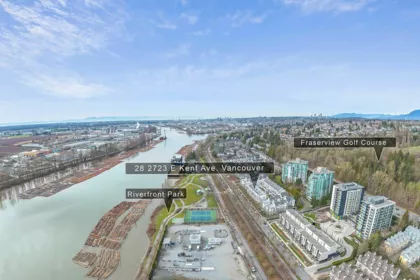 28 2723 E Kent Avenue North, Vancouver, BC, Vancouver — Townhouse for sale