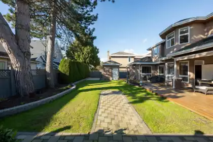 Aerial View of 7891 Eperson Road, Richmond, BC