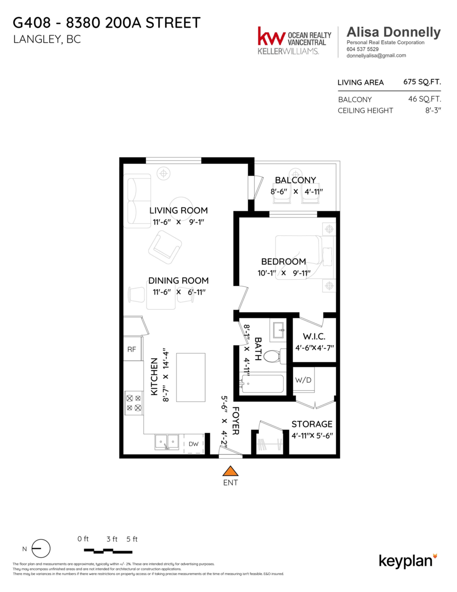 Front Yard Photo of G408 8380 200a Street, Langley, BC