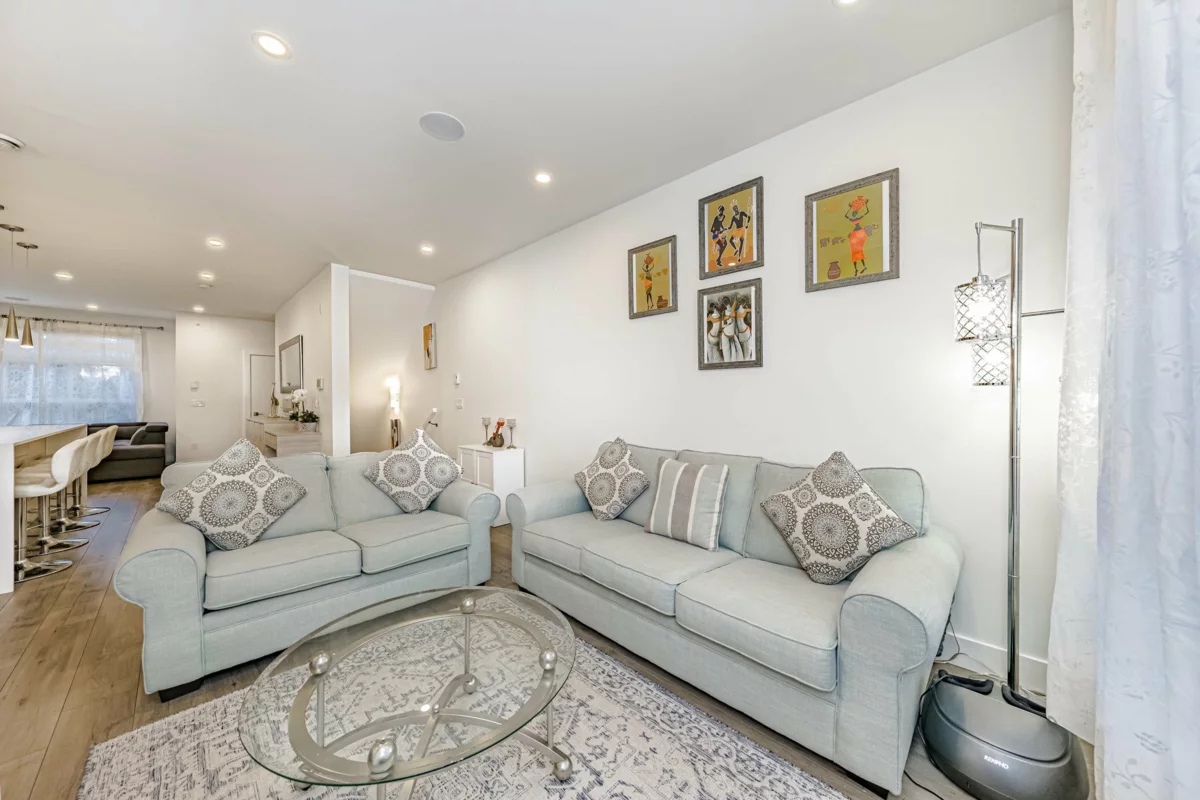 Living Room Photo of 71 7177 194a Street, Surrey, BC