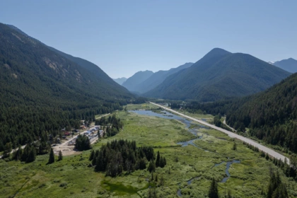 Aerial View of HG 188 71346 Grove Place, Sunshine Valley, BC