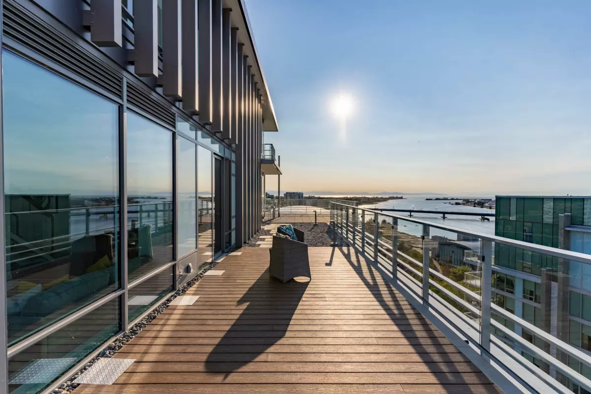 Exterior Rear Photo of 1205 6622 Pearson Way, Richmond, BC