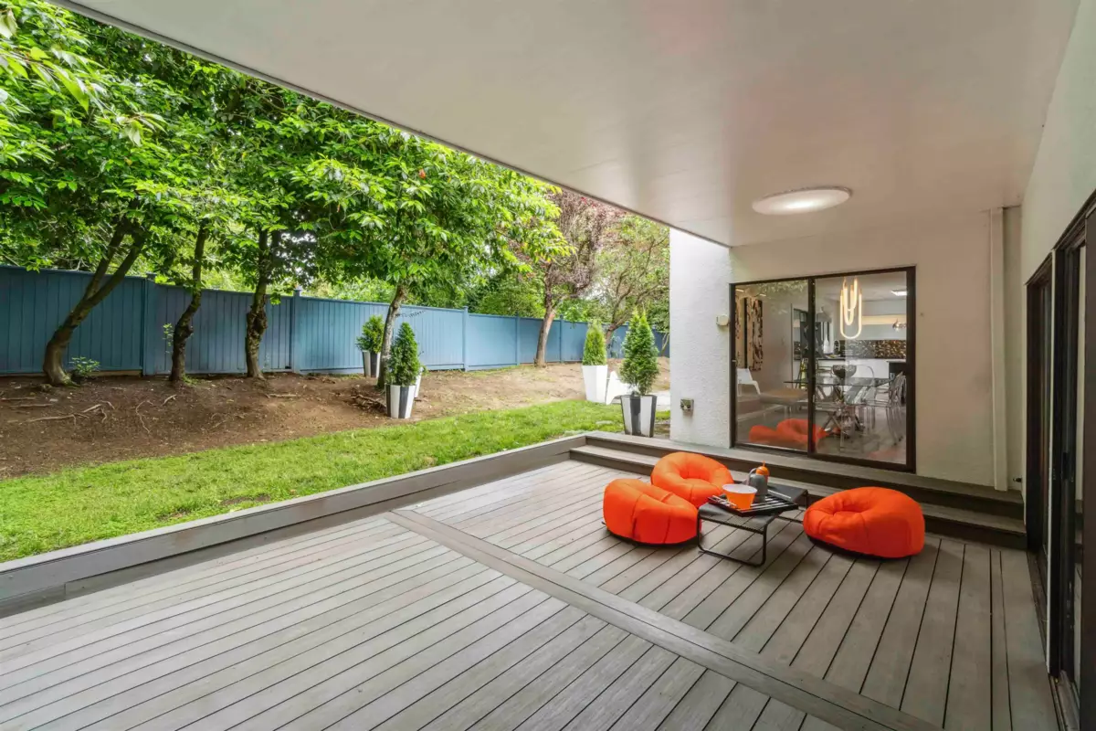 Aerial View of 4133 Tytahun Crescent, Vancouver, BC