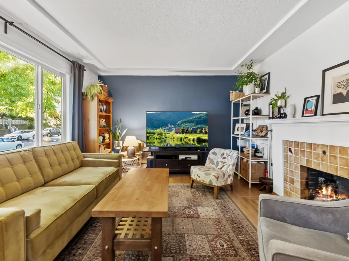 Living Room Photo of 4833 Henry Street, Vancouver, BC