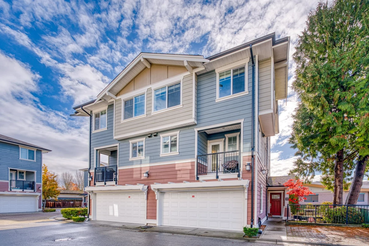 Exterior Rear Photo of 4 9580 Alberta Road, Richmond, BC