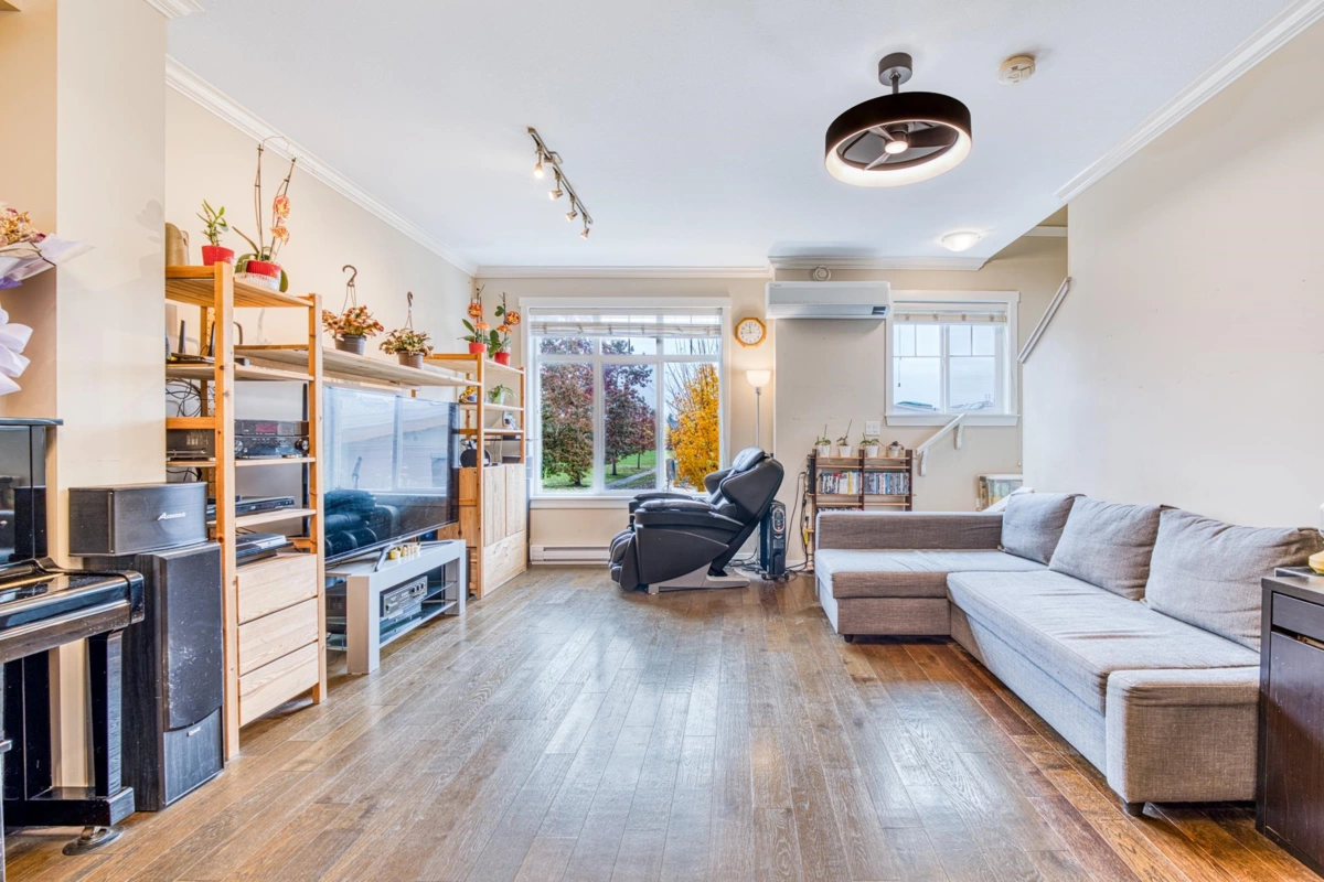 Living Room Photo of 4 9580 Alberta Road, Richmond, BC