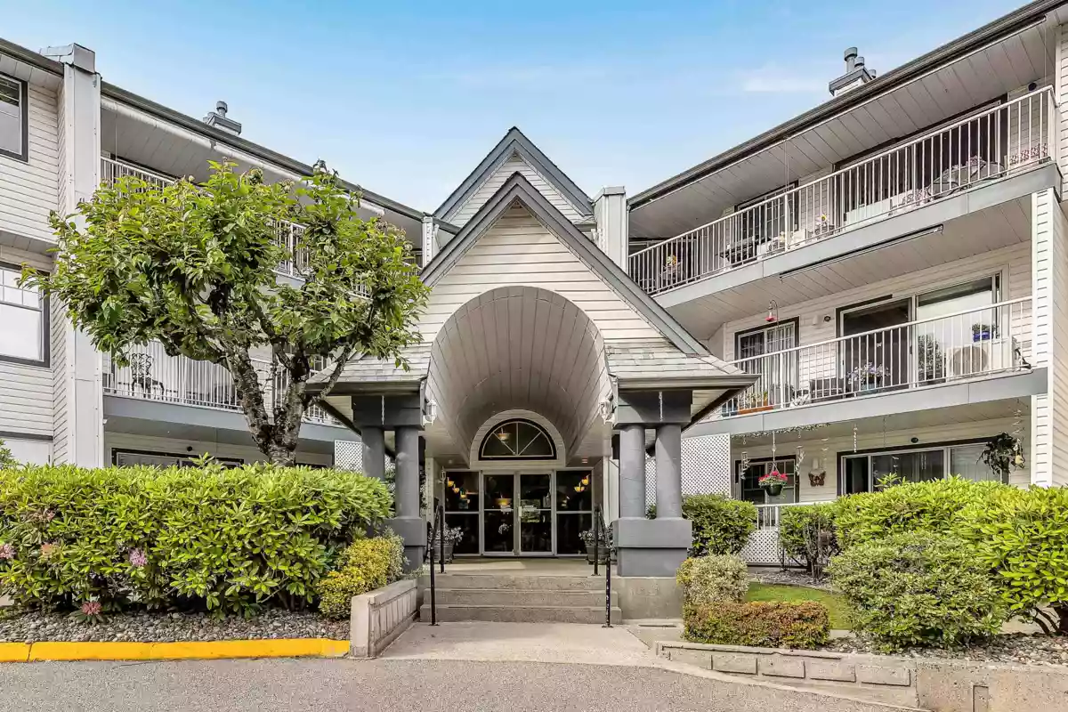 Exterior Front Photo of 207 11601 227 Street, Maple Ridge, BC