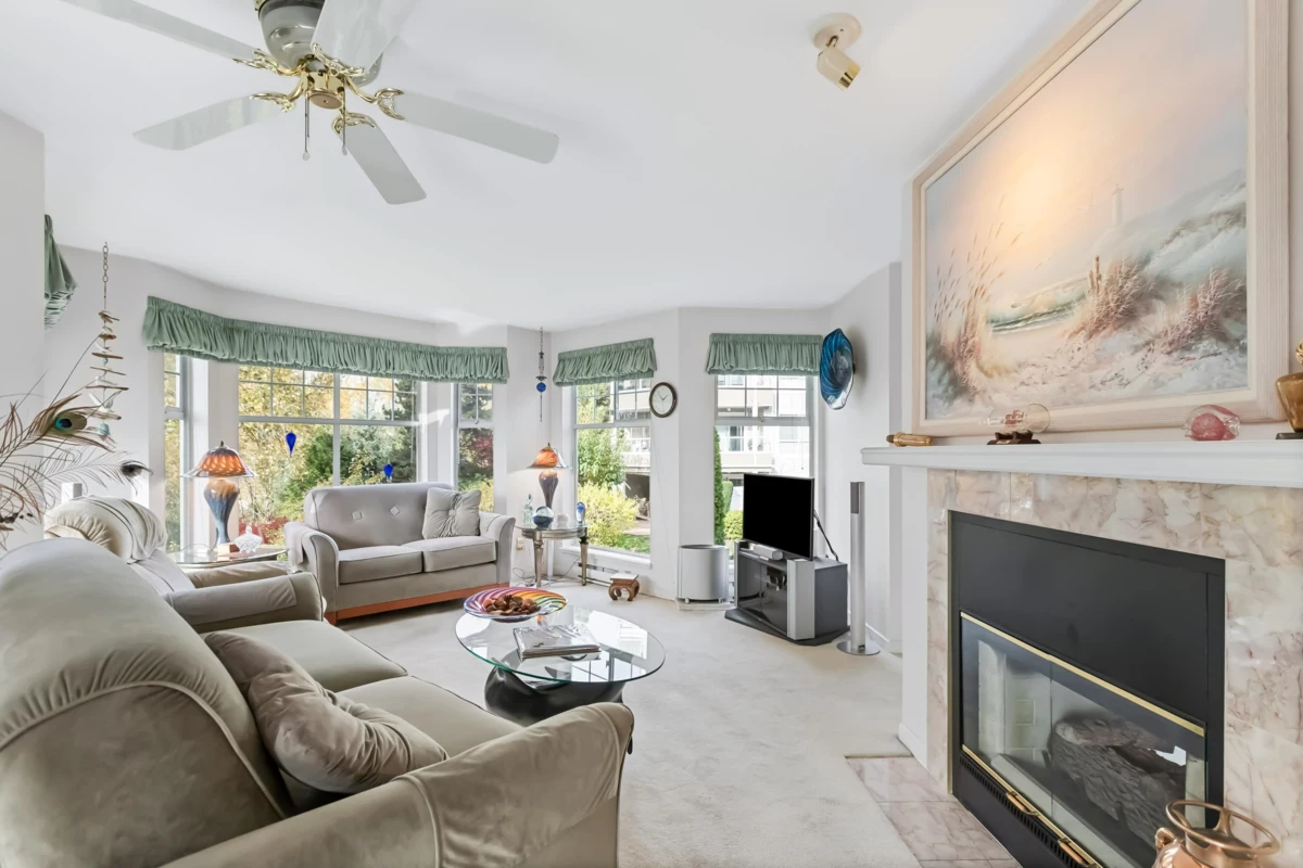 Living Room Photo of 207 11601 227 Street, Maple Ridge, BC