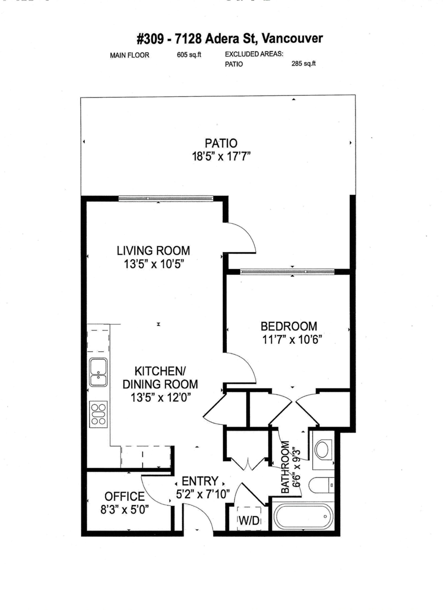 Garage Interior Photo of 309 7128 Adera Street, Vancouver, BC