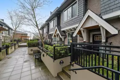 Aerial View of 8121 Shaughnessy Street, Vancouver, BC