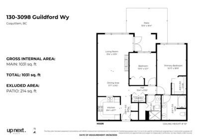 Aerial View of 130 3098 Guildford Way, Coquitlam, BC