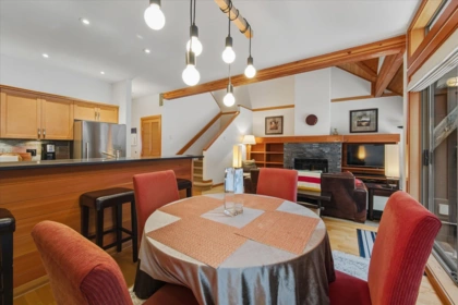 Breakfast Nook Photo of 4603 Montebello Place, Whistler, BC