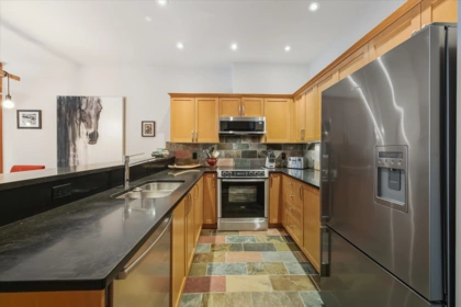 Kitchen Island Photo of 4603 Montebello Place, Whistler, BC