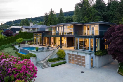 Exterior Rear Photo of 1065 Groveland Road, West Vancouver, BC