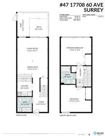 Powder Room Photo of 47 17708 60 Avenue, Surrey, BC