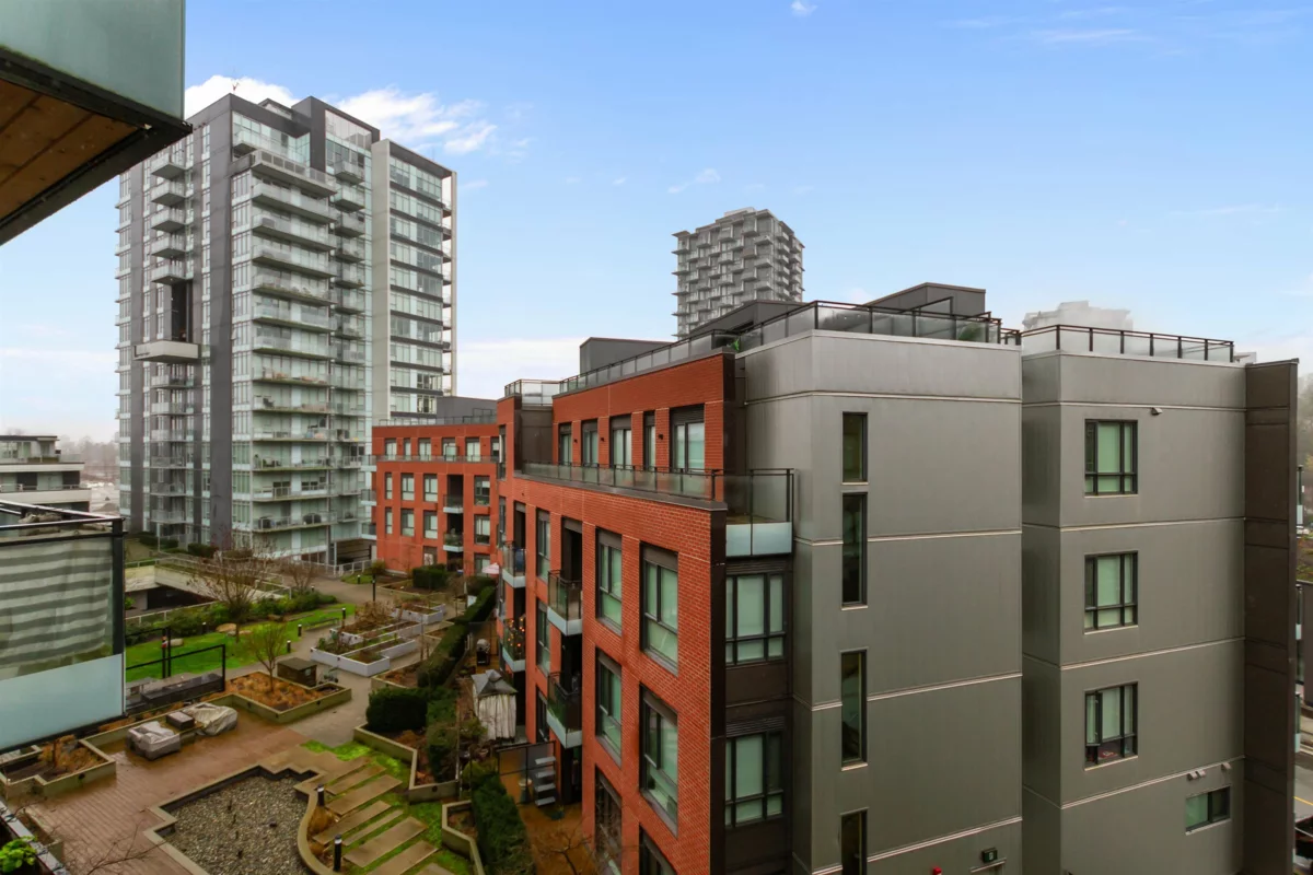 Outdoor Deck Photo of 513 3588 Sawmill Crescent, Vancouver, BC